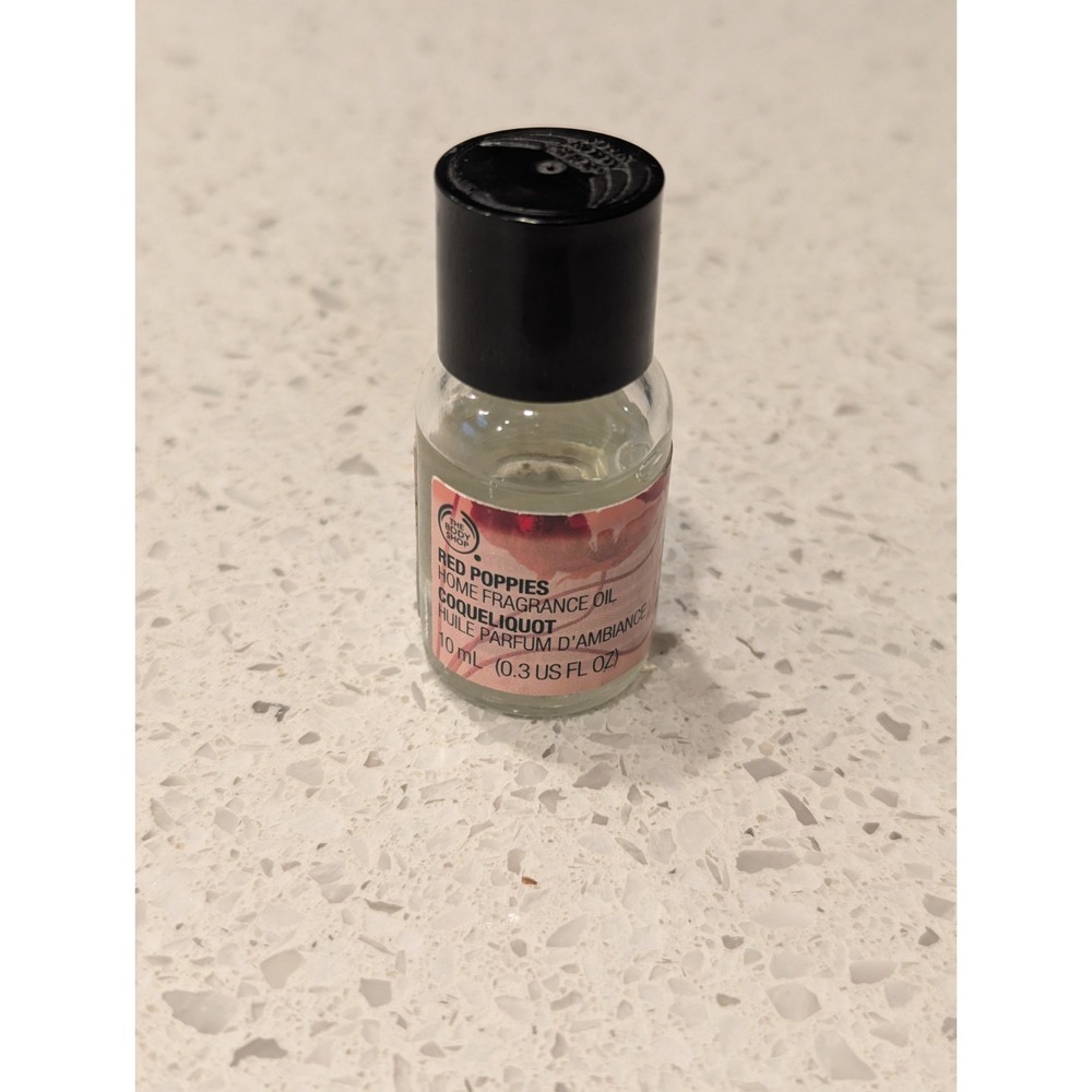 THE BODY SHOP Red Poppies 10ml Home Fragrance Oil Discontinued *Read*